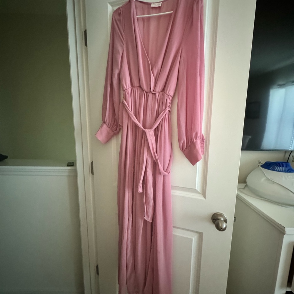 Pink Lily Maxi Dress